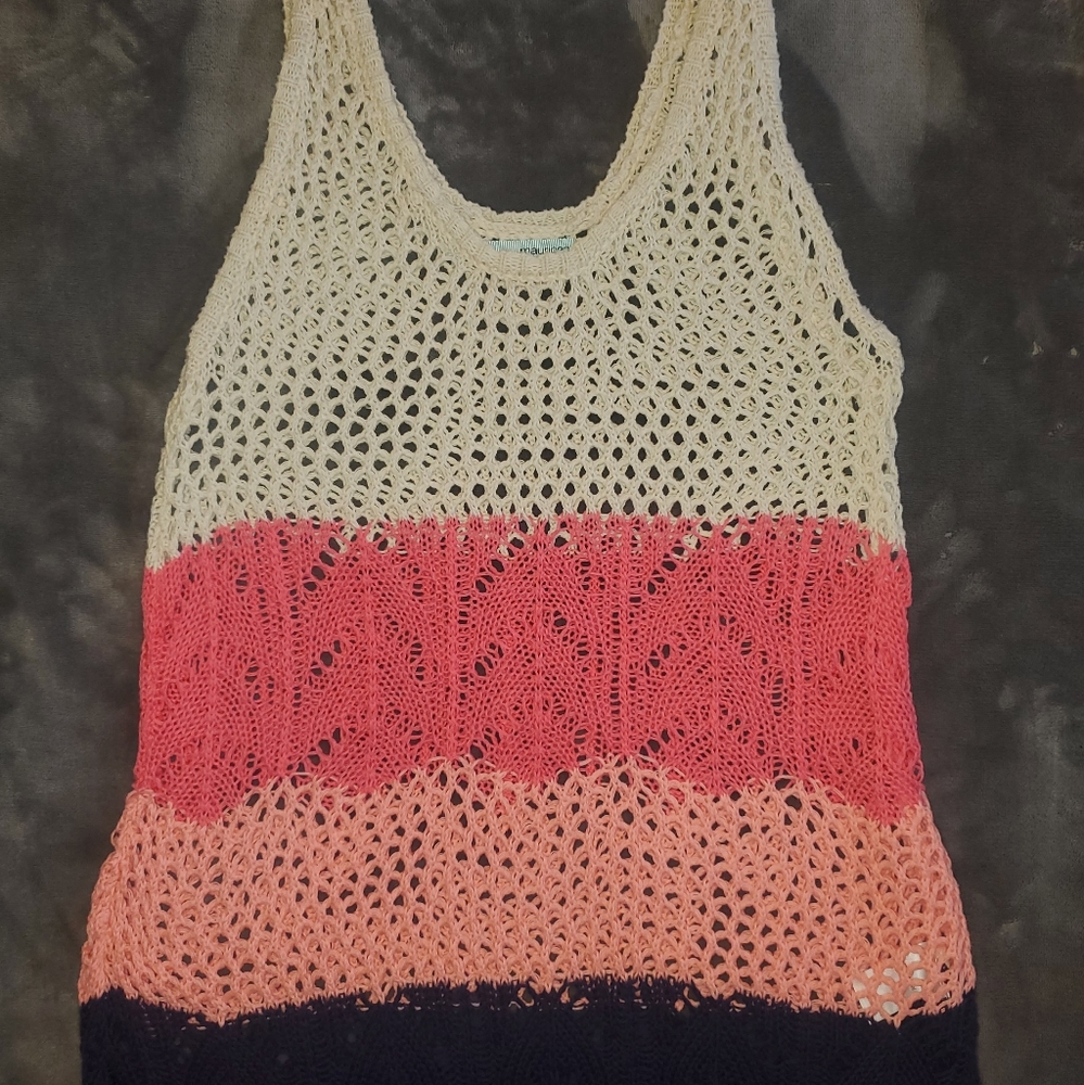 Tank top/swim cover up. M